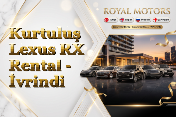 Kurtuluş Lexus RX Rental - İvrindi