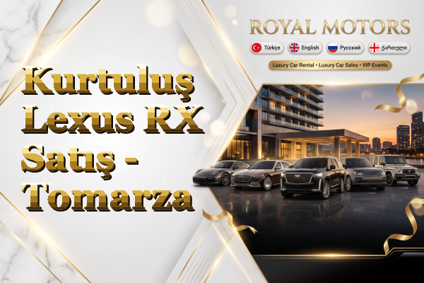 Kurtuluş Lexus RX Satış - Tomarza