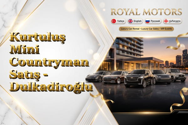 Kurtuluş Mini Countryman Satış - Dulkadiroğlu