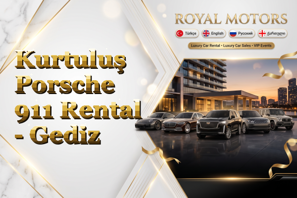 Kurtuluş Porsche 911 Rental - Gediz