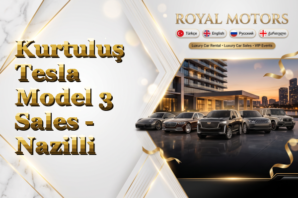 Kurtuluş Tesla Model 3 Sales - Nazilli