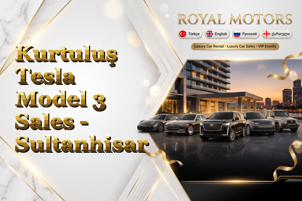 Kurtuluş Tesla Model 3 Sales - Sultanhisar