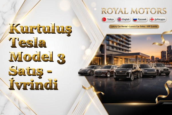 Kurtuluş Tesla Model 3 Satış - İvrindi