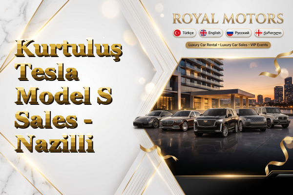 Kurtuluş Tesla Model S Sales - Nazilli