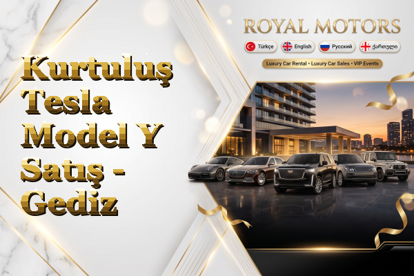 Kurtuluş Tesla Model Y Satış - Gediz