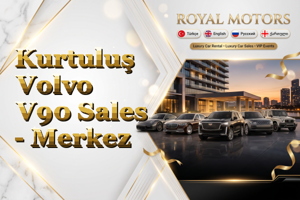Kurtuluş Volvo V90 Sales - Merkez