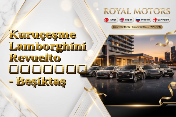 Kuruçeşme Lamborghini Revuelto გაყიდვა - Beşiktaş