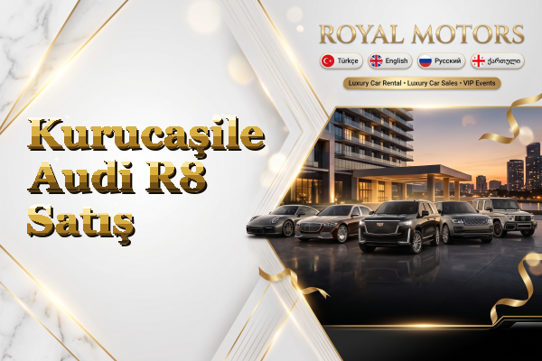 Kurucaşile Audi R8 Satış
