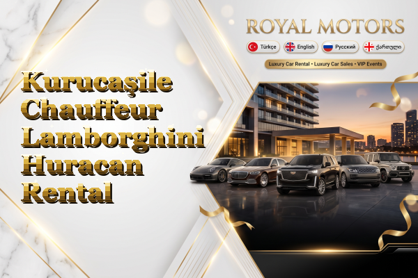 Kurucaşile Chauffeur Lamborghini Huracan Rental