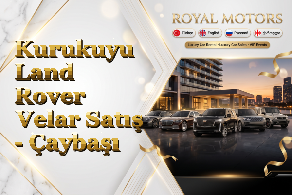 Kurukuyu Land Rover Velar Satış - Çaybaşı