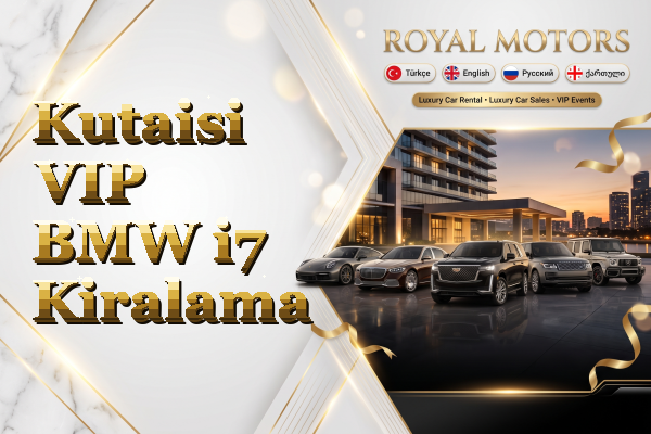 Kutaisi VIP BMW i7 Kiralama