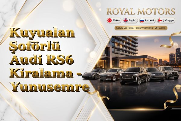 Kuyualan Şoförlü Audi RS6 Kiralama - Yunusemre