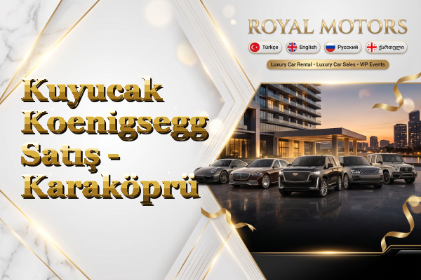 Kuyucak Koenigsegg Satış - Karaköprü