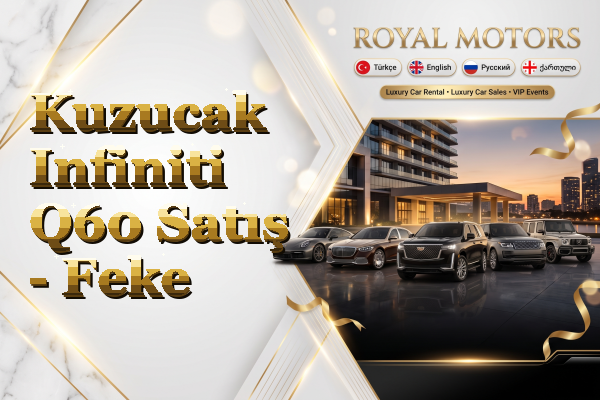Kuzucak Infiniti Q60 Satış - Feke