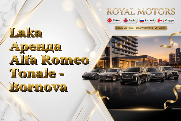 Laka Аренда Alfa Romeo Tonale - Bornova