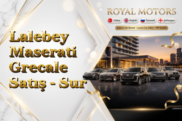 Lalebey Maserati Grecale Satış - Sur