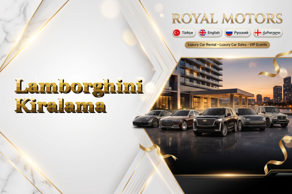 Lamborghini Kiralama