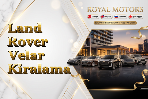 Land Rover Velar Kiralama