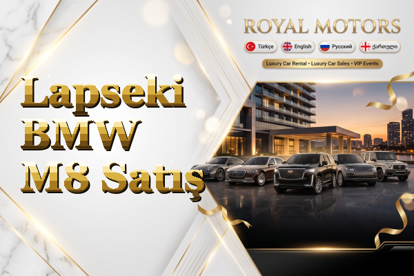 Lapseki BMW M8 Satış