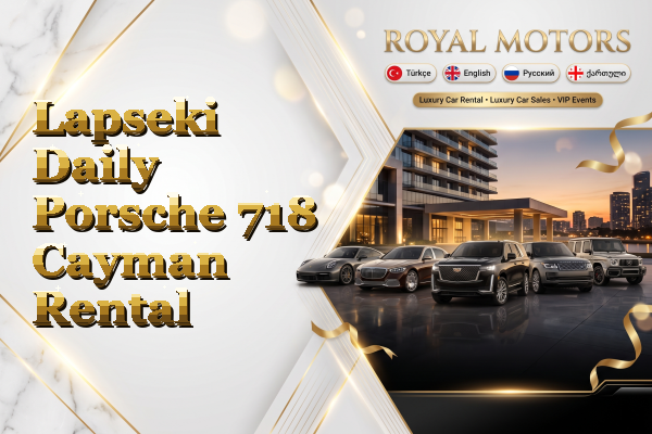 Lapseki Daily Porsche 718 Cayman Rental