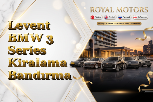 Levent BMW 3 Series Kiralama - Bandırma