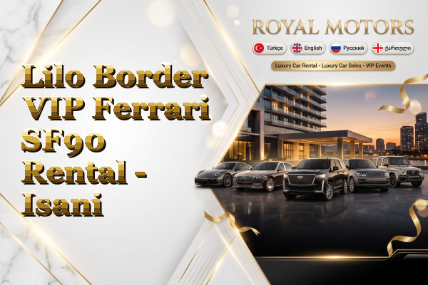 Lilo Border VIP Ferrari SF90 Rental - Isani