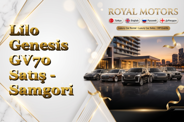 Lilo Genesis GV70 Satış - Samgori