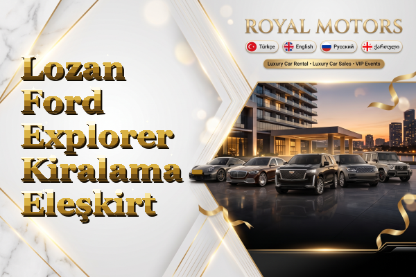 Lozan Ford Explorer Kiralama - Eleşkirt