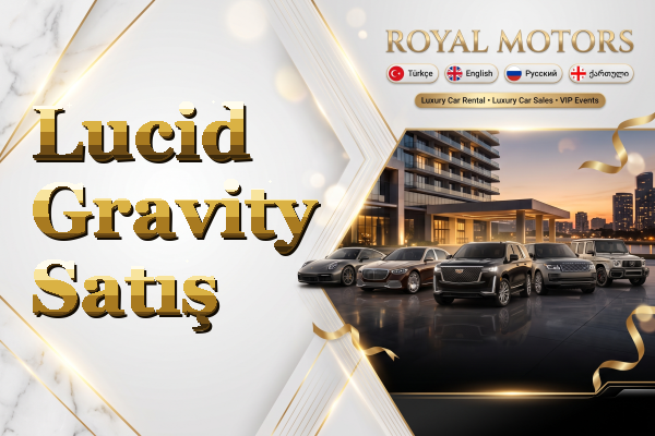 Lucid Gravity Satış