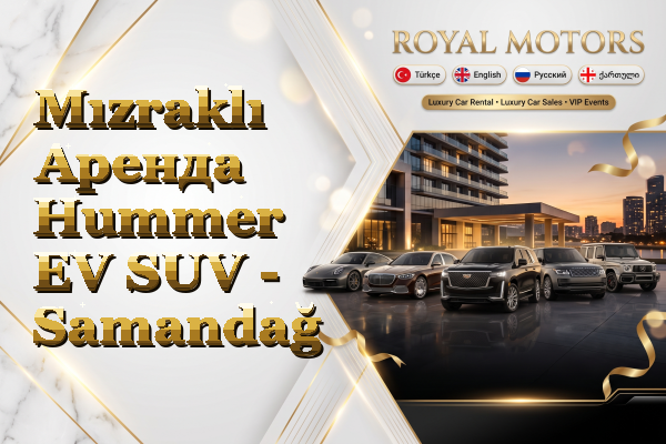 Mızraklı Аренда Hummer EV SUV - Samandağ
