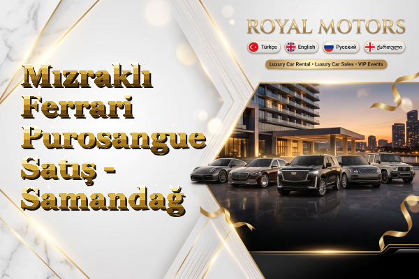 Mızraklı Ferrari Purosangue Satış - Samandağ