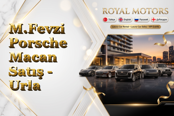 M.Fevzi Porsche Macan Satış - Urla