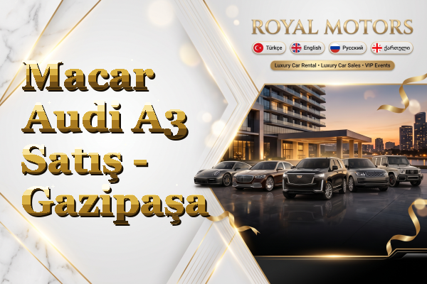 Macar Audi A3 Satış - Gazipaşa