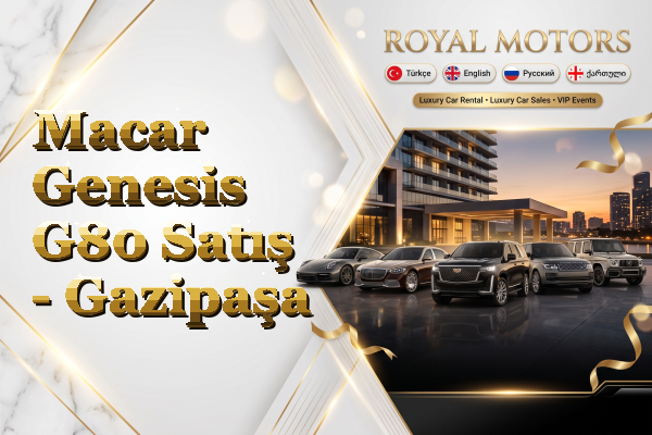 Macar Genesis G80 Satış - Gazipaşa