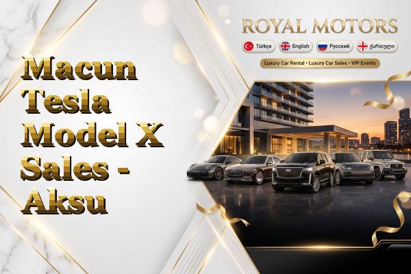 Macun Tesla Model X Sales - Aksu