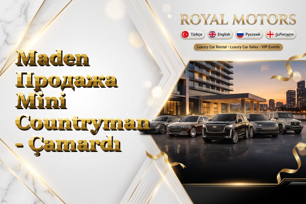Maden Продажа Mini Countryman - Çamardı