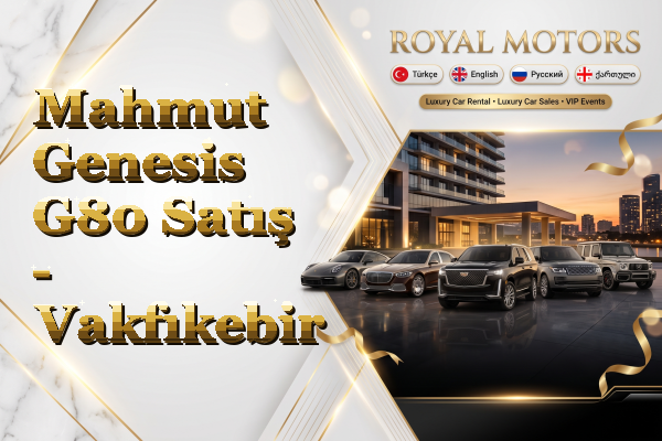 Mahmut Genesis G80 Satış - Vakfıkebir