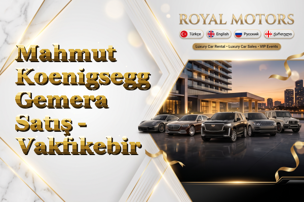 Mahmut Koenigsegg Gemera Satış - Vakfıkebir
