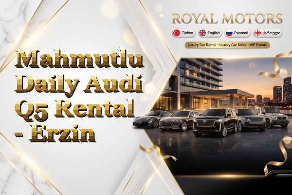 Mahmutlu Daily Audi Q5 Rental - Erzin