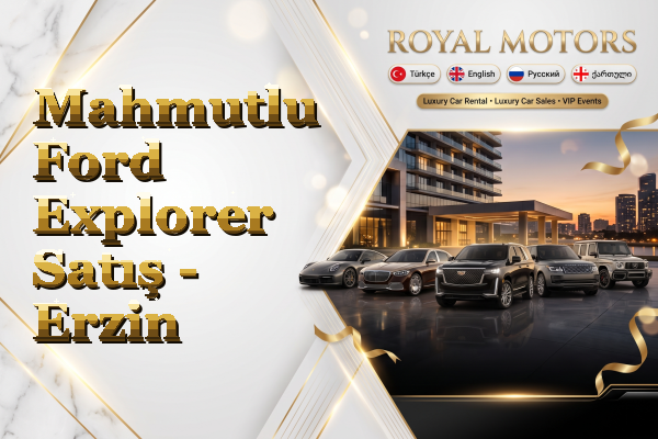 Mahmutlu Ford Explorer Satış - Erzin