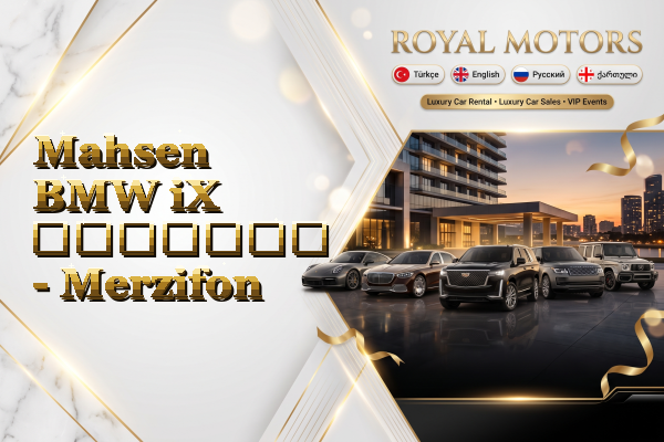 Mahsen BMW iX გაყიდვა - Merzifon