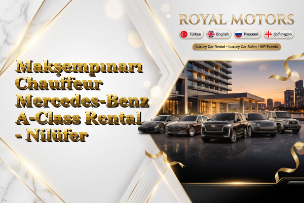 Makşempınarı Chauffeur Mercedes-Benz A-Class Rental - Nilüfer