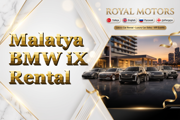 Malatya BMW iX Rental