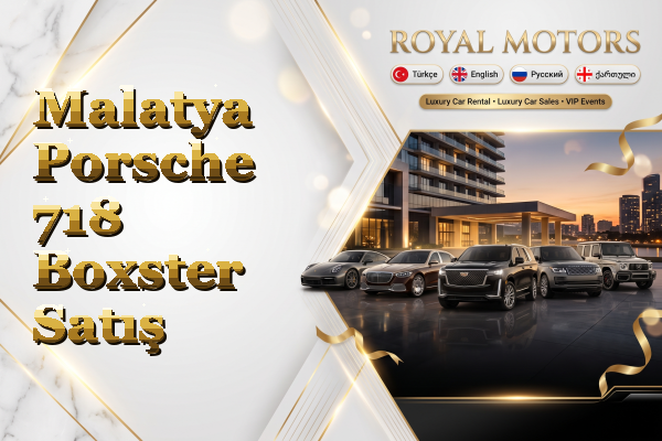 Malatya Porsche 718 Boxster Satış