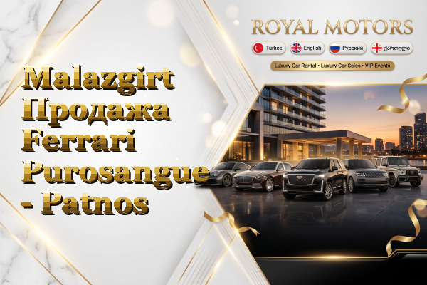 Malazgirt Продажа Ferrari Purosangue - Patnos