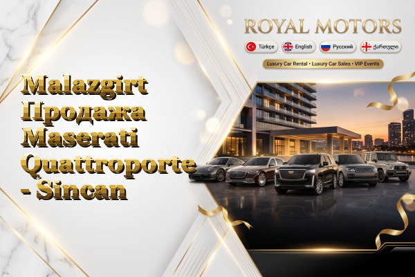 Malazgirt Продажа Maserati Quattroporte - Sincan