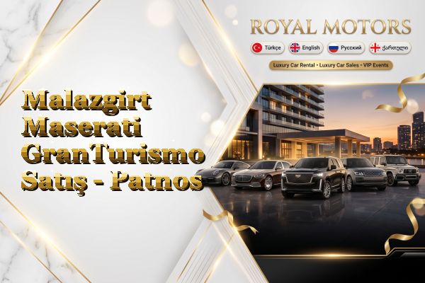 Malazgirt Maserati GranTurismo Satış - Patnos