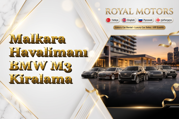 Malkara Havalimanı BMW M3 Kiralama