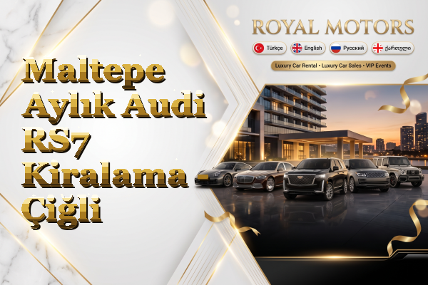 Maltepe Aylık Audi RS7 Kiralama - Çiğli