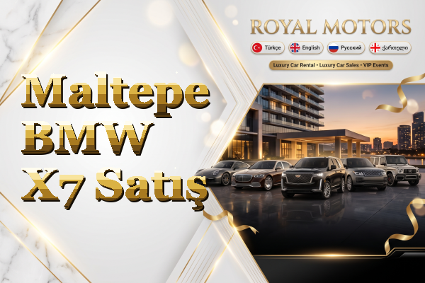 Maltepe BMW X7 Satış